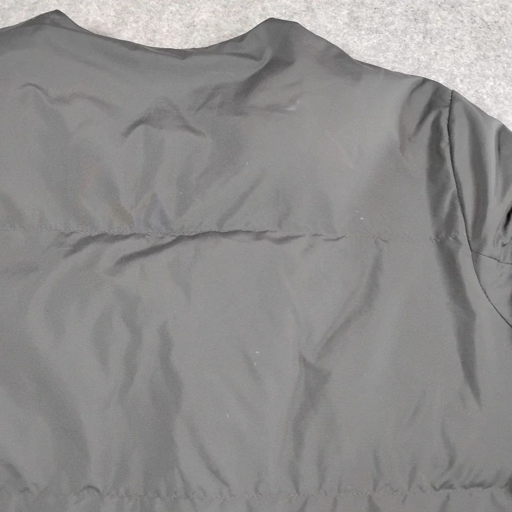 Everlane San Francisco Primaloft Puffy Bomber Renew Jacket Women XS Grey Quilted